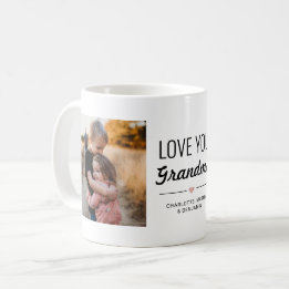 Taza De Café Ama, abuela, cumpleaños, Personalizado.