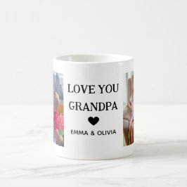 Taza De Café Ama Abuelo | Dos textos manuscritos fotográficos