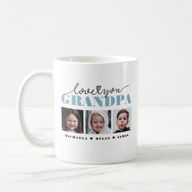 Taza De Café Ama Abuelo/Grampa/Otros 3-Foto (Izquierda)