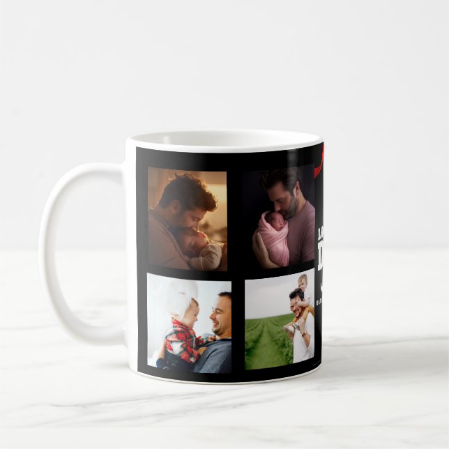 Taza De Café Ama el feliz día del padre de tu papá (Izquierda)