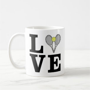Taza De Café Ama el tenis