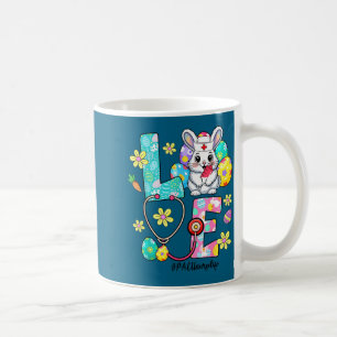 Taza De Café Ama la vida de enfermera pacu conejo estetoscopio