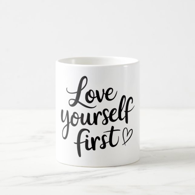 Taza De Café Ama primero (Centro)