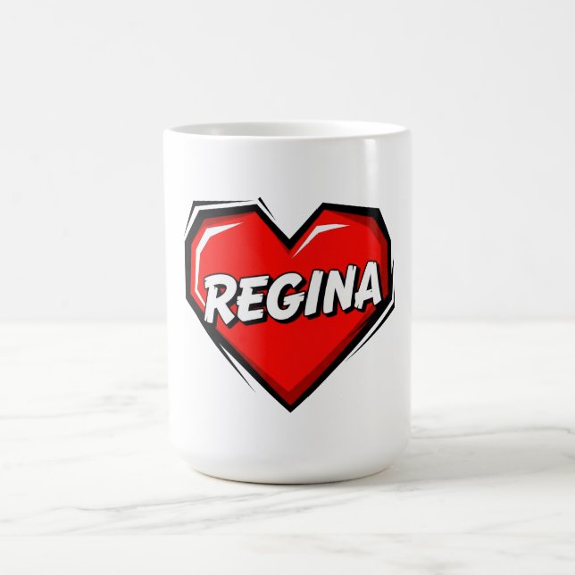 Taza De Café Ama Regina (Centro)