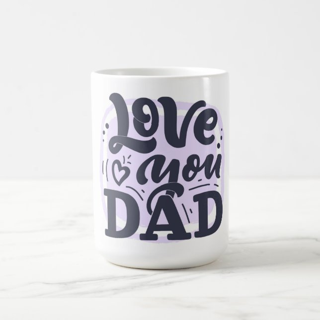 Taza De Café Ama Tu Papá Café Mug (Centro)