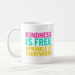 Taza De Café Amabilidad de Sprinkle: cita Inspiradora