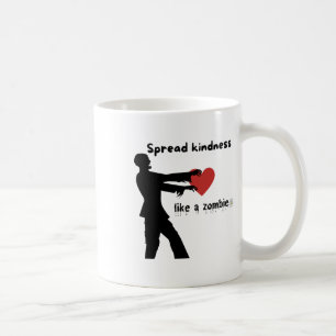 Taza De Café Amabilidad Extendida; Amabilidad Contagiosa, Tan E