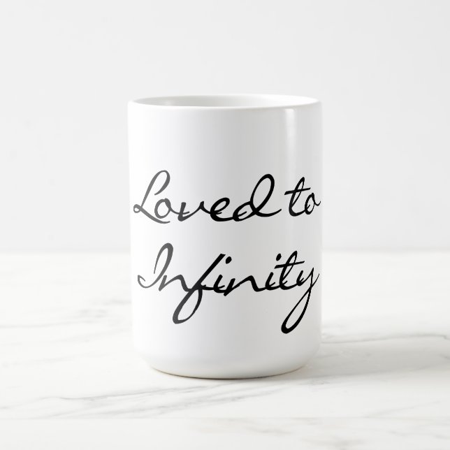 Taza De Café Amado al infinito (Centro)