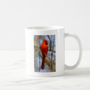 Taza De Café Amado de Rótulos del cardenal del cielo