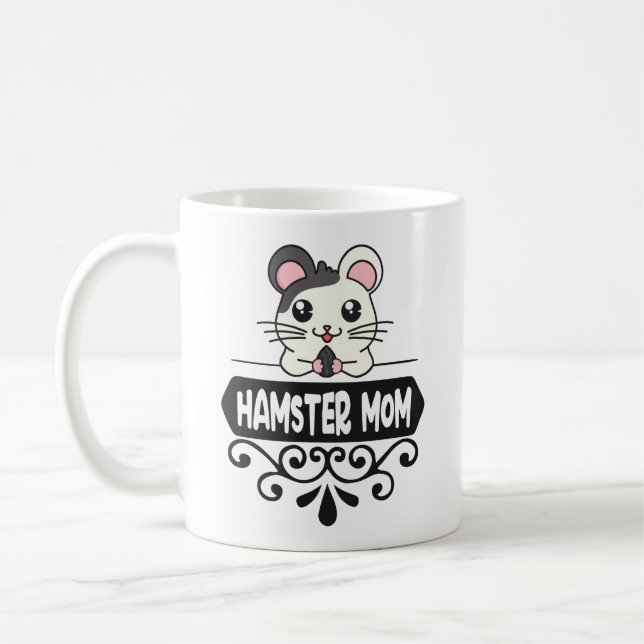 Taza De Café Amadores de animales mascotas de mamás adorables (Izquierda)