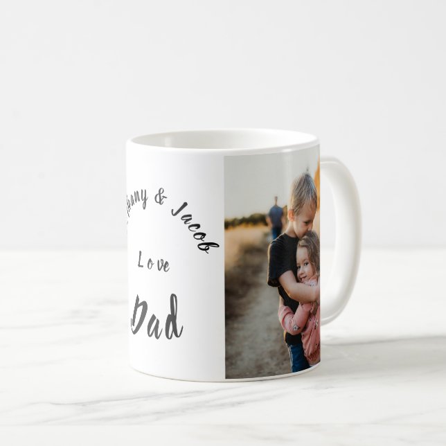 Taza De Café Amamos a papá (Anverso derecho)