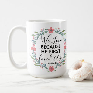 Taza De Café Amamos Porque Primero Nos Amó