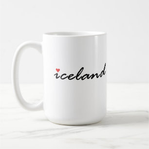 Taza De Café Aman patriota de Islandia