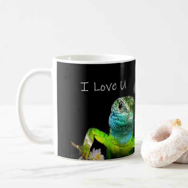 Taza De Café Amando a Liz Mug (Con donut)