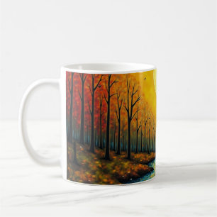 Taza De Café Amanecer de otoño