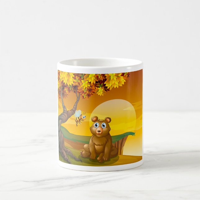 Taza De Café Amanecer del oso marrón (Subido por el creador)