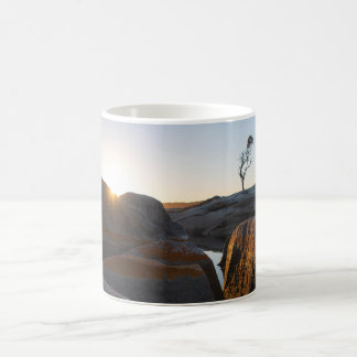 Taza De Café Amanecer en Binalong Bay Tasmania