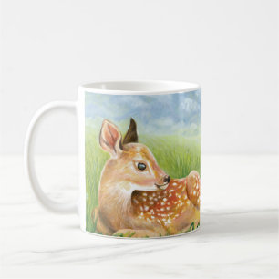 Taza De Café Amanecer en el Ilustracion de hierba