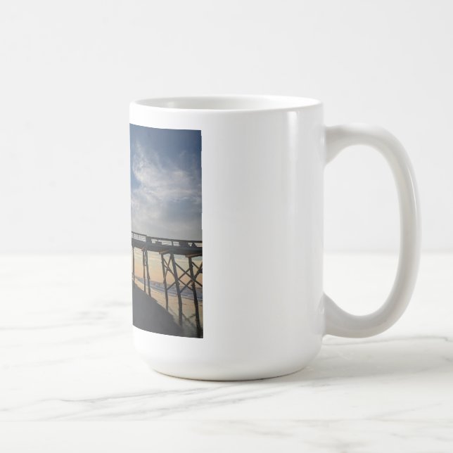 Taza De Café Amanecer en la playa (Derecha)