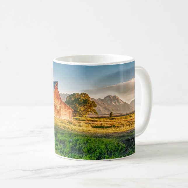 Taza De Café Amanecer en Moulton Barn (Anverso derecho)