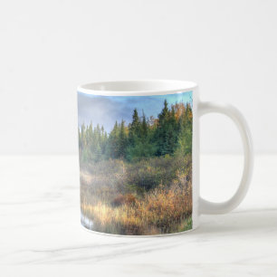Taza De Café Amanecer otoñal en Moosehead Lake Maine