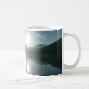 Taza De Café Amanecer por la fotografía del College Fjord Alask