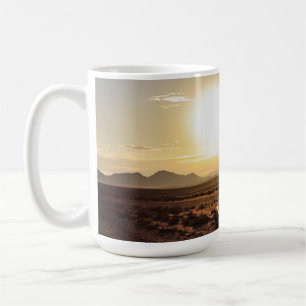 Taza De Café Amanecer sobre el desierto de Namib