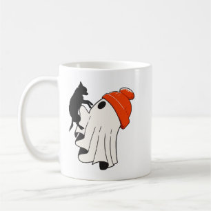 Taza De Café Amante de Chihuahua Fantasma Lindo