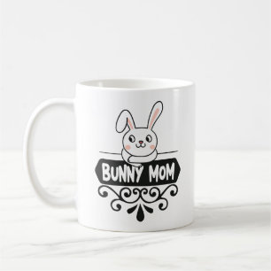 Taza De Café Amante de conejo de mamá de conejo