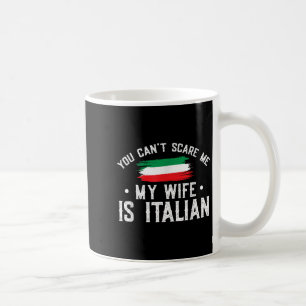 Taza De Café Amante de Italia No Puedes E Me Mi Esposa Es Itali