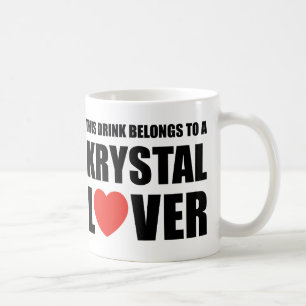 Taza De Café Amante de Krystal
