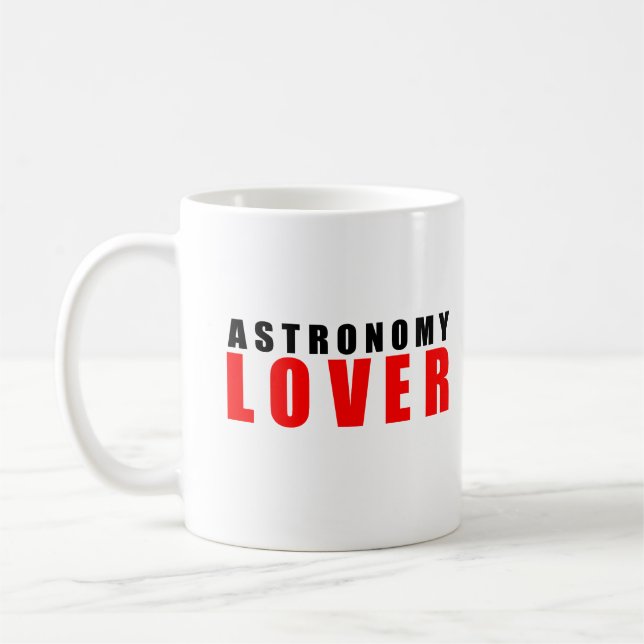 Taza De Café Amante de la astronomía (Izquierda)