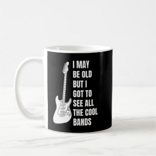Taza De Café amante de la banda de guitarra fría