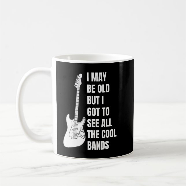 Taza De Café amante de la banda de guitarra fría (Izquierda)