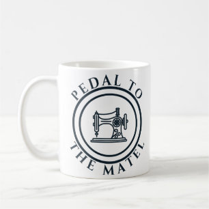 Taza De Café Amante de la costura a todo gas