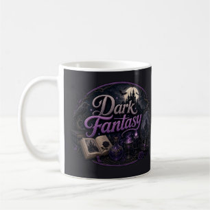 Taza De Café Amante de la fantasía oscura