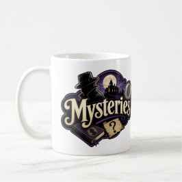 Taza De Café Amante de la ficción de misterio