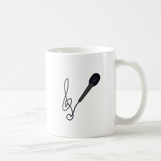 Taza De Café amante de la música (Derecha)