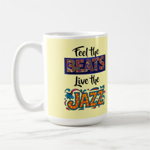 Taza De Café Amante de la música jazz