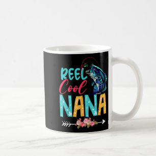 Taza De Café Amante de la pesca divertido feliz día de la madre