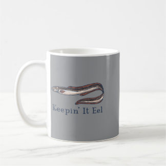 Taza De Café Amante de las anguilas Acuario de anguilas Chiste