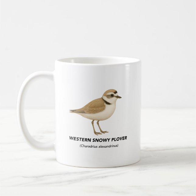 Taza De Café Amante de las nieves occidentales - Aves de Califo (Izquierda)