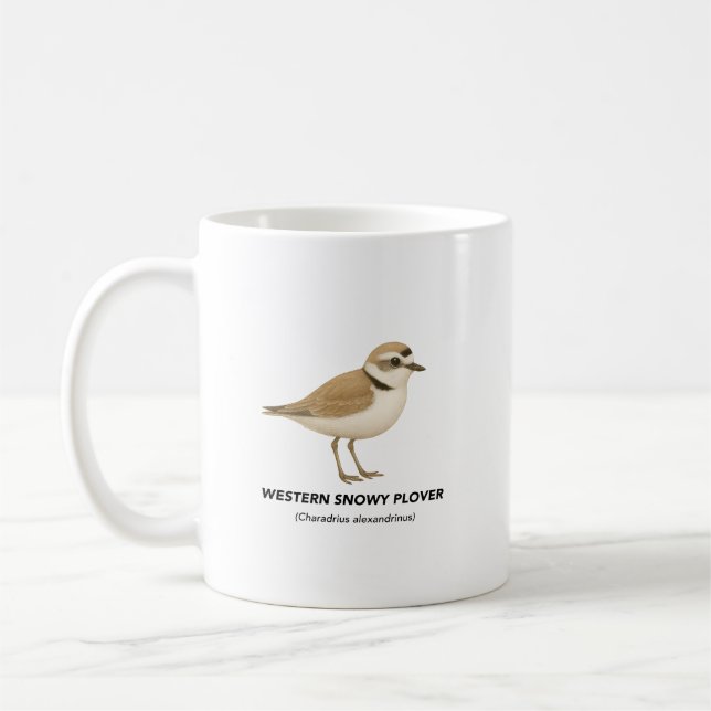 Taza De Café Amante de las nieves occidentales - Aves de Califo (Izquierda)
