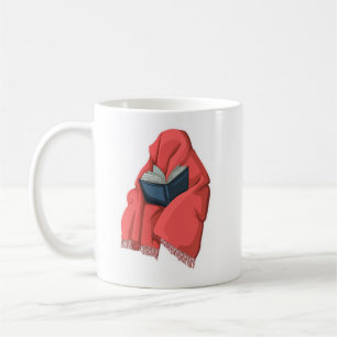 Taza De Café Amante de Libros Cómodos – Lectura Acogedora