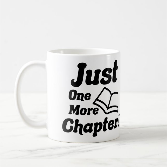 Taza De Café Amante de Libros Divertidos (Izquierda)