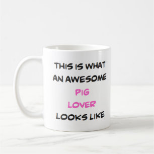 Taza De Café amante de los cerdos, increíble