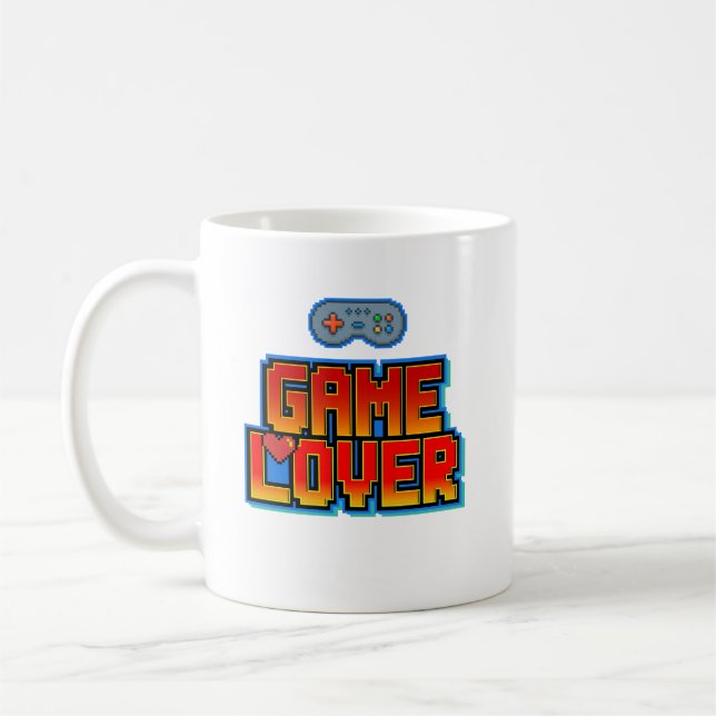 Taza De Café Amante de los juegos (Izquierda)