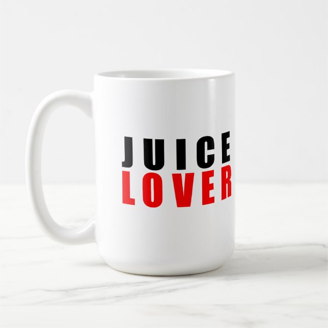 Taza De Café Amante de los jugos (Izquierda)