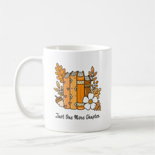 Taza De Café Amante de los libros de solo un capítulo más