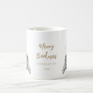 Taza De Café Amante de los Libros Esqueleto Festivo de la Alegr